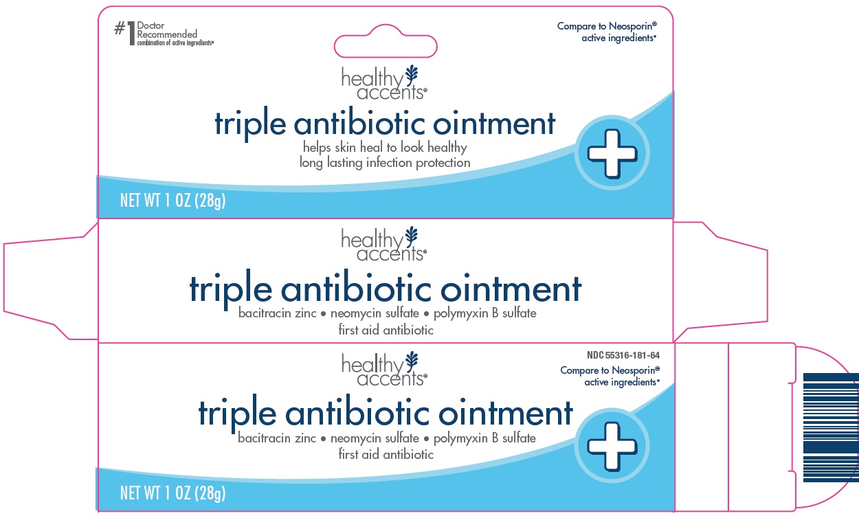 Healthy Accents Triple Antibiotic | Bacitracin Zinc, Neomycin, Polymyxin B Ointment Breastfeeding