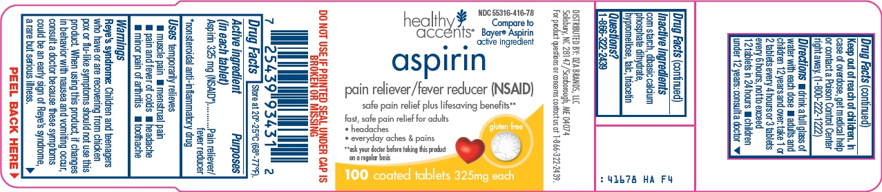 Healthy Accents Aspirin Image 1