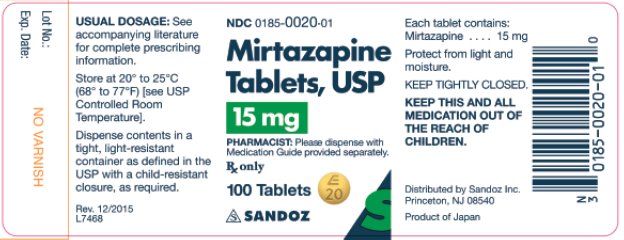15 mg x 100 Tablets
