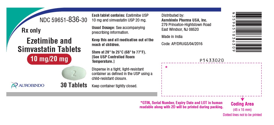 PACKAGE LABEL-PRINCIPAL DISPLAY PANEL - 10 mg/20 mg (30 Tablets Bottle)