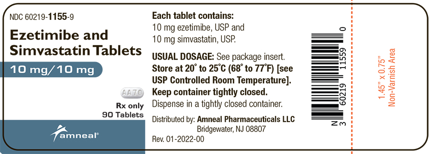 10mg/10mg 90 count label