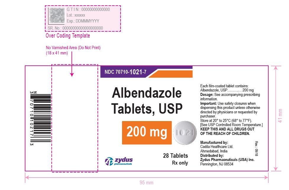 Albendazole tablets