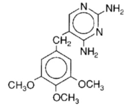 molecular structure - trimethoprim