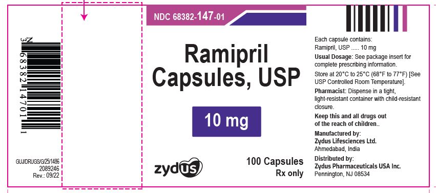 Ramipril Capsules, 10 mg