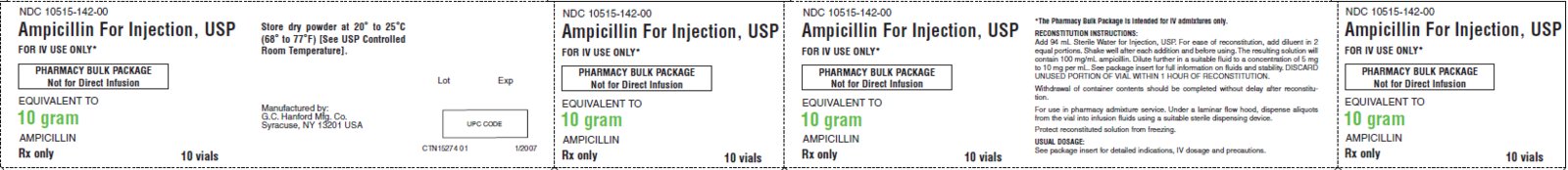 10g Ampicillin for Injection tray