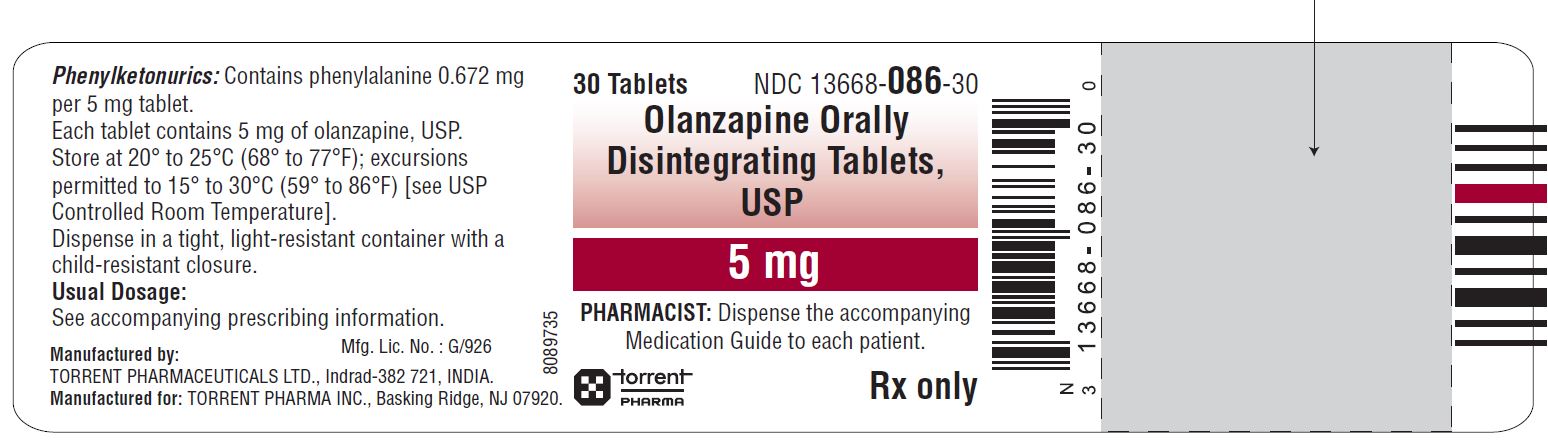 5 mg Orally Disintegrating Tablets