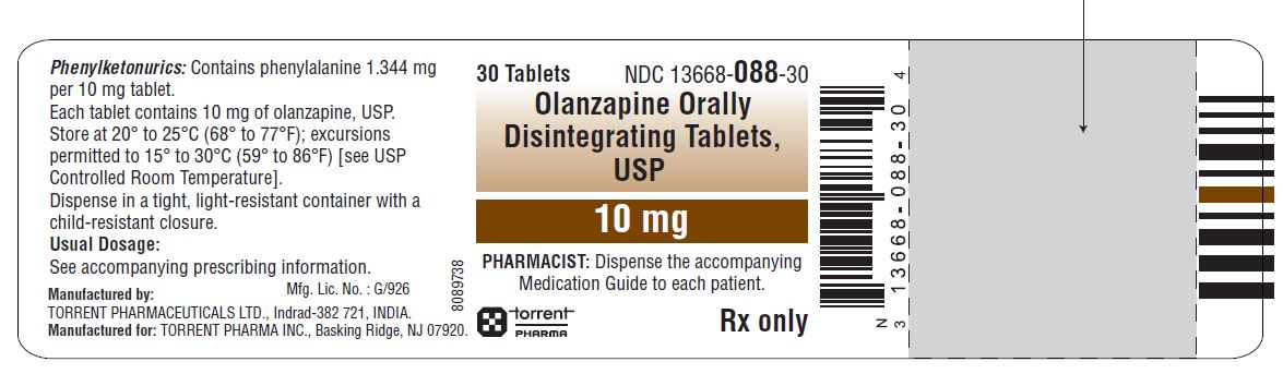 10 mg, Orally Disintegrating Tablets