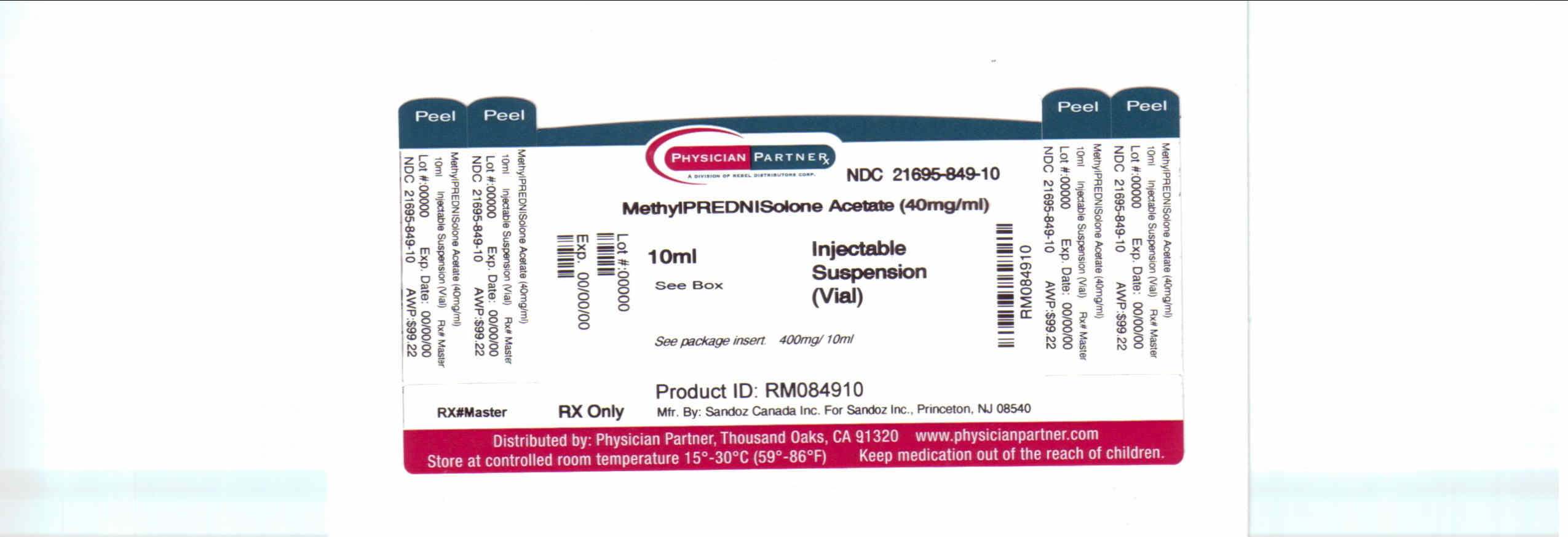 MethyPREDNISolone Acetate (40mg/ml)