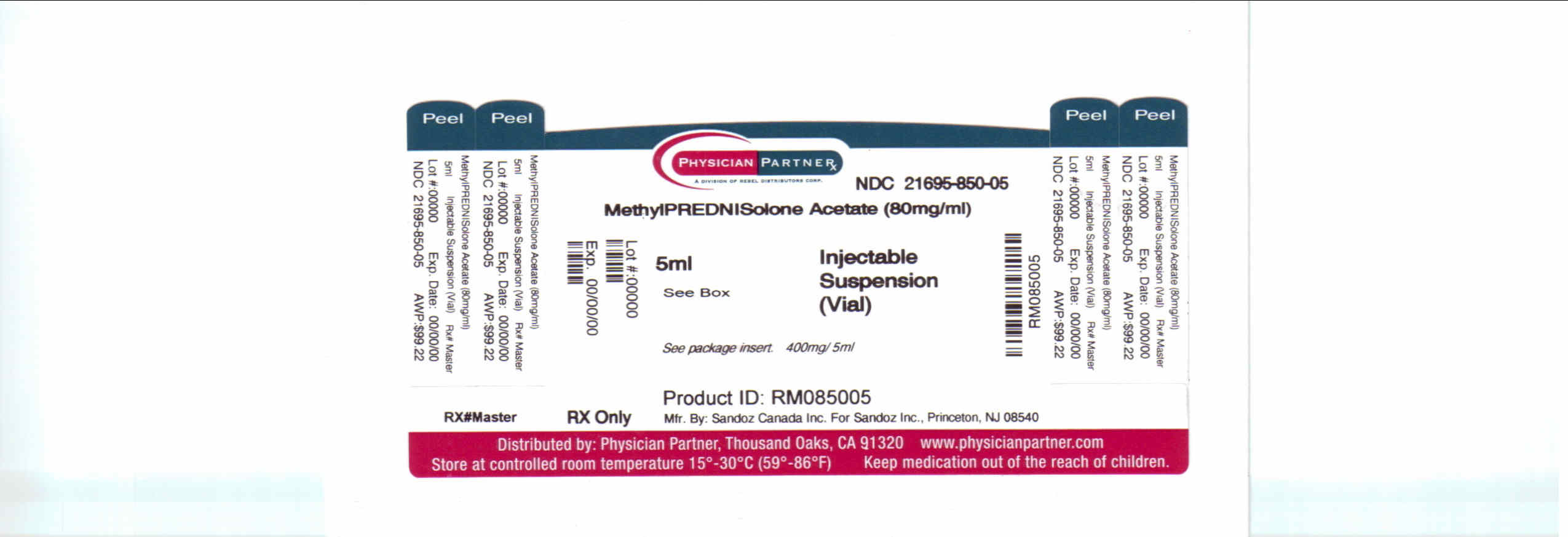 MethyPREDNISolone Acetate (80mg/ml)