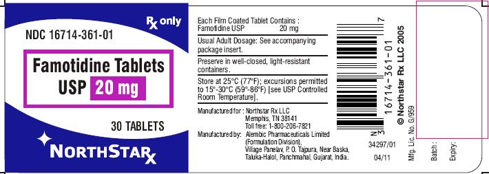 20 mg-30 Tablets in 1 HDPE bottle