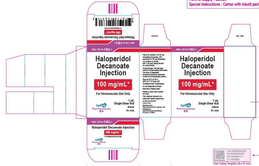 Haloperidol decanoate Injection, 100 mg per mL Carton (1 Vial per carton)