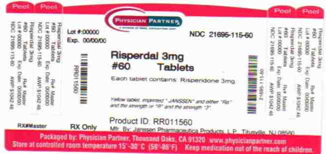 Risperdal 3 mg