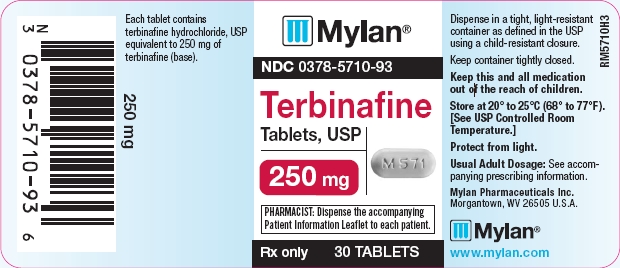 Terbinafine Tablets 250mg Bottles