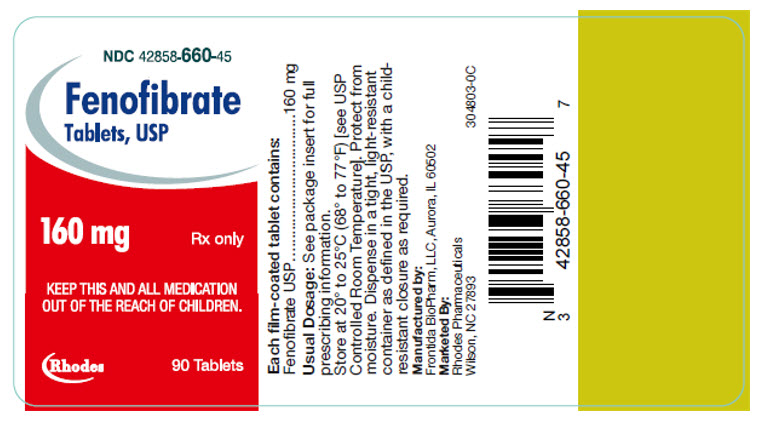PRINCIPAL DISPLAY PANEL - 160 mg Tablet Bottle Label