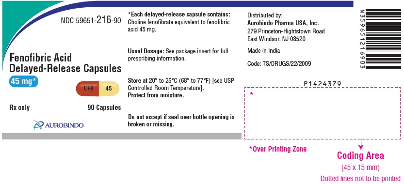 PACKAGE LABEL-PRINCIPAL DISPLAY PANEL - 45 mg (90 Capsules Bottle)