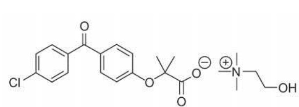 fenofibric acid structure