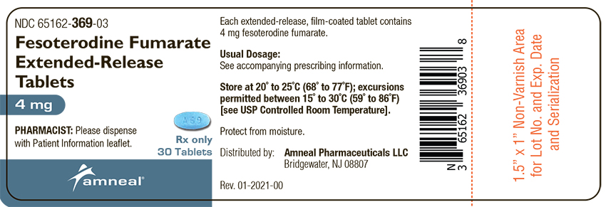 4 mg 30 count label