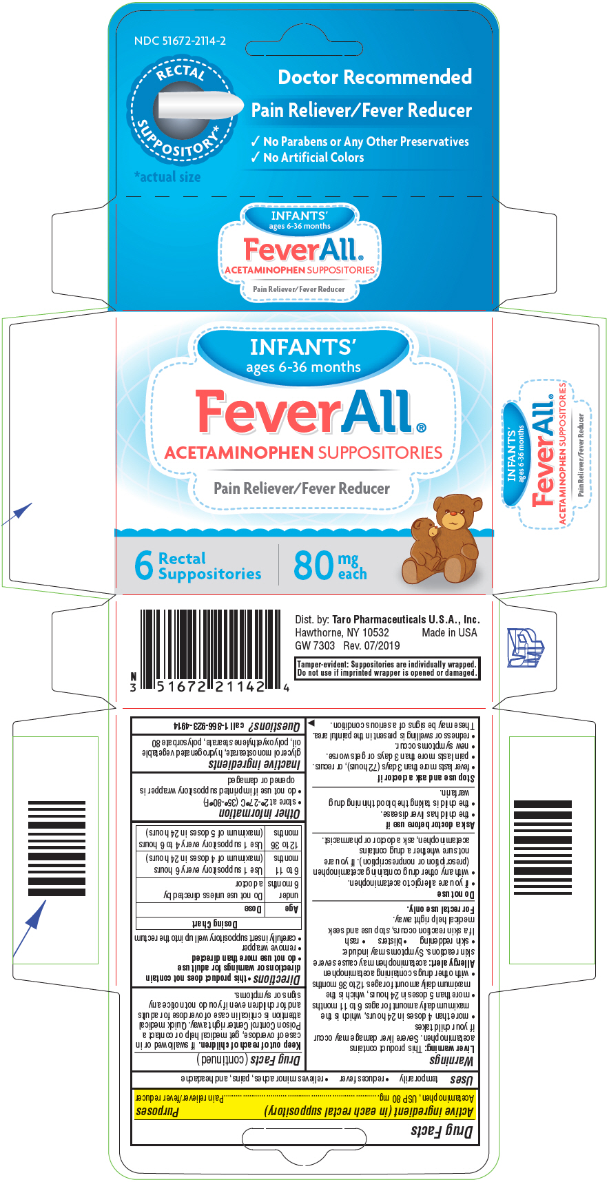 Feverall Infants | Acetaminophen Suppository while Breastfeeding