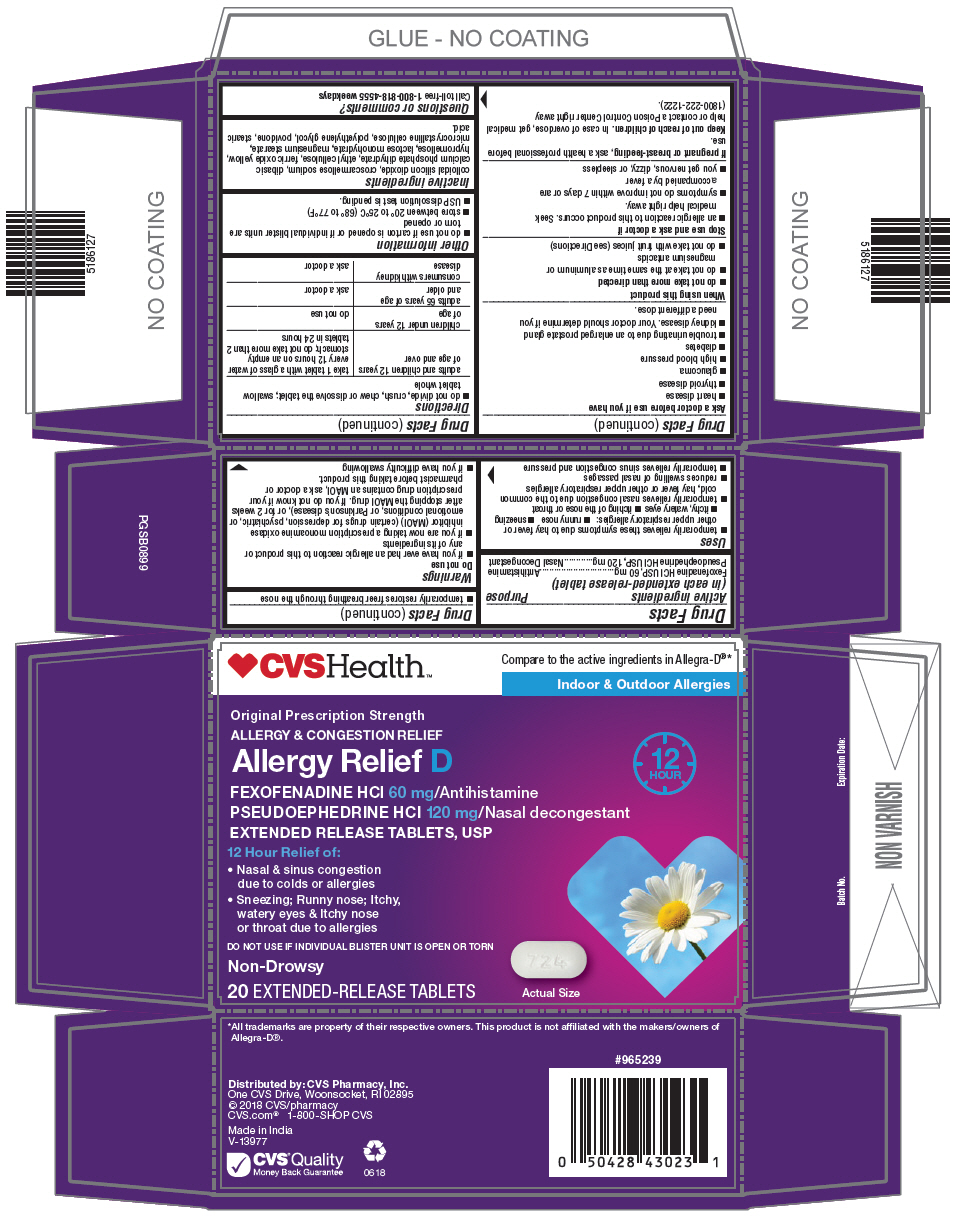 Principal Display Panel -  60 mg/120 mg Tablet Blister Pack Carton
