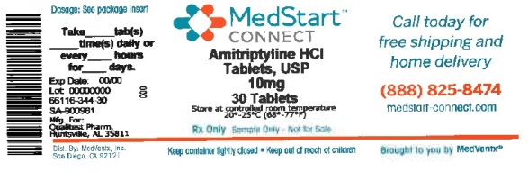 Amitriptyline HCl Tablets, USP 10mg #30
