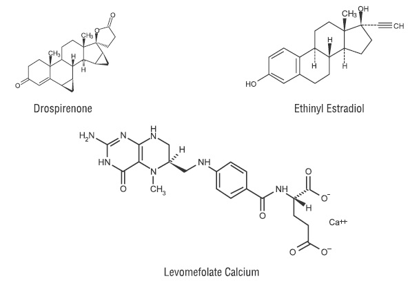 Drospirenone, Ethinyl Estradiol, Levomefolate Calcium