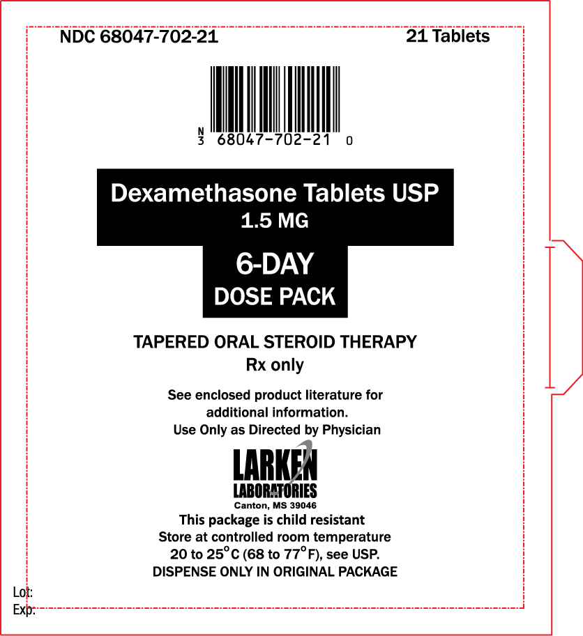 6-Day Dose Pack label