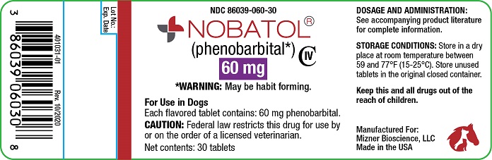 Nobatol 60 mg, 30ct.