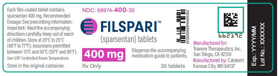 PRINCIPAL DISPLAY PANEL - 400 mg Tablet Label