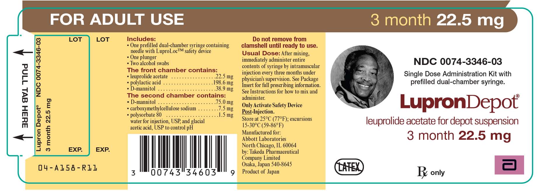 LupronDepot® 22.5 mg Label