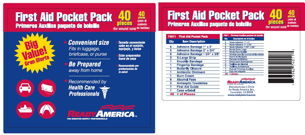 First Aid Pocket Pack 40