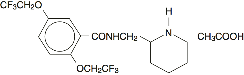 flecainide structural formula