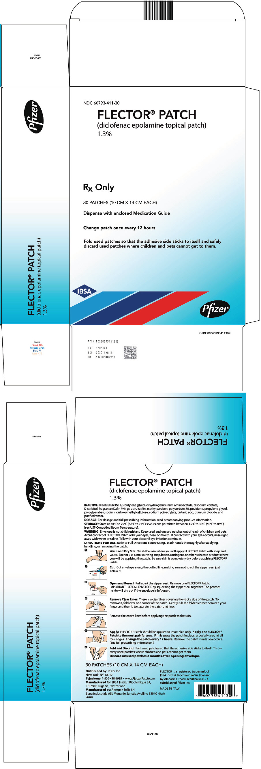 PRINCIPAL DISPLAY PANEL - 30 Patch Carton