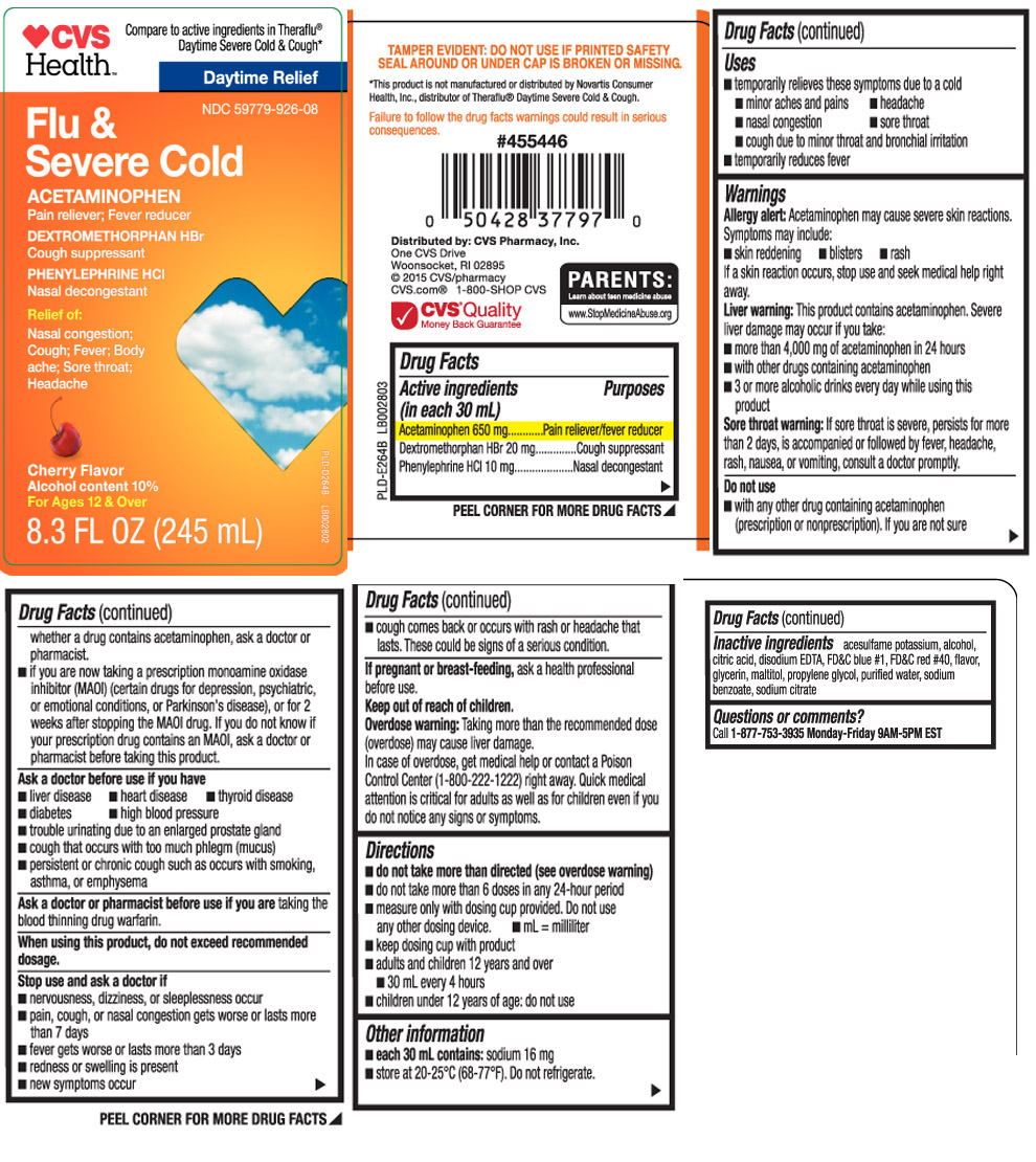 Acetaminophen 650 mg, Dextromethorphan HBr 20 mg, Phenylephrine HCl 10 mg