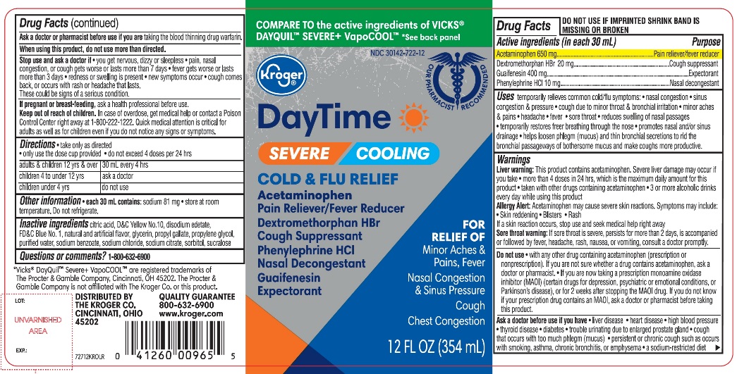 KROGER Daytime Severe Cooling Cold and Flu Relief 