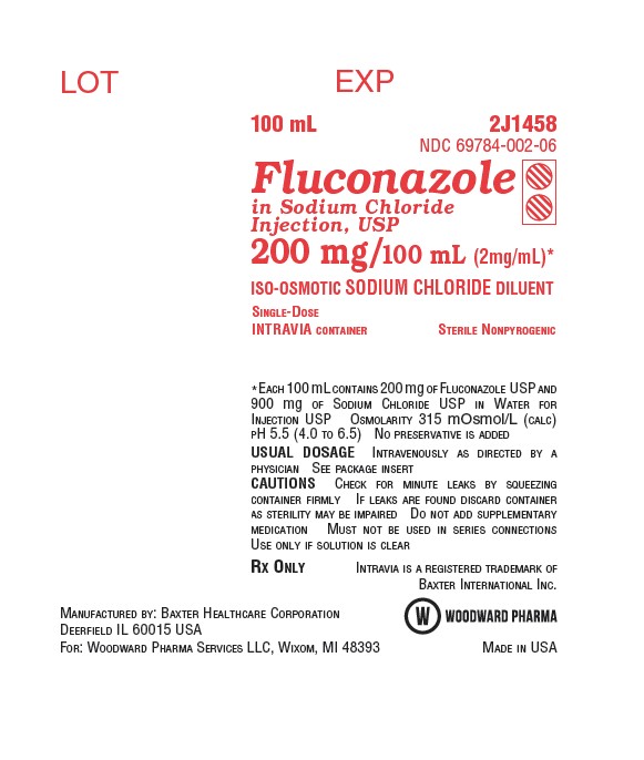 Fluconazole Representative Container Label NDC 69784-002-06