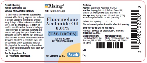 fluocinolone-label