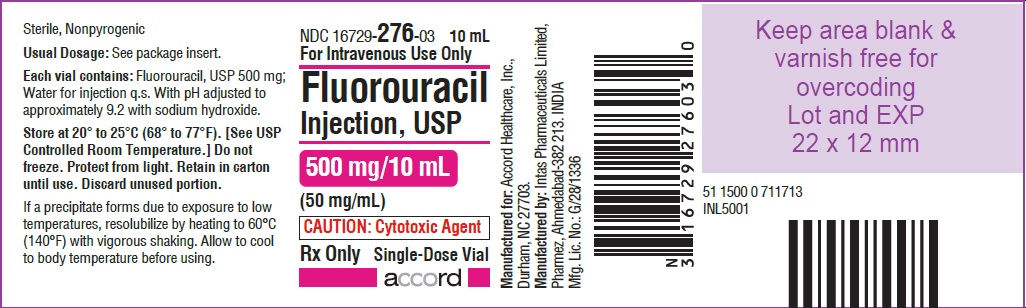 PRINCIPAL DISPLAY PANEL - 500 mg/10 mL Vial-Label