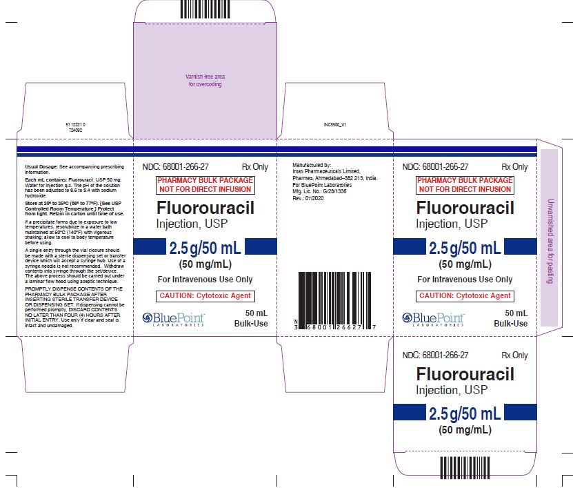 Fluorouracil Carton 2.5g/50mL