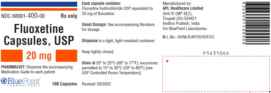 Fluoxetine Capsules USP 20 mg