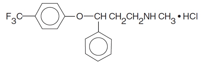 Fluoxetine Structure