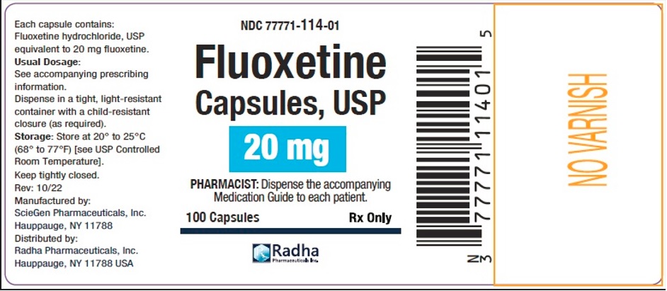 20 mg/100 Capsules