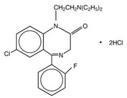 flurazepam-hydrochloride-structure