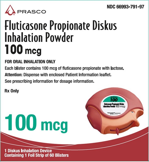 Fluticasone Propionate Diskus 100 mcg 60 dose carton