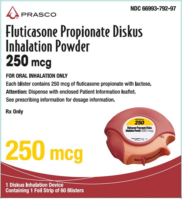 Fluticasone Propionate Diskus 250 mcg 60 dose carton
