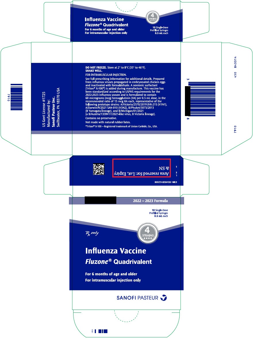 PRINCIPAL DISPLAY PANEL - 10 Syringe Package - 49281-422-50