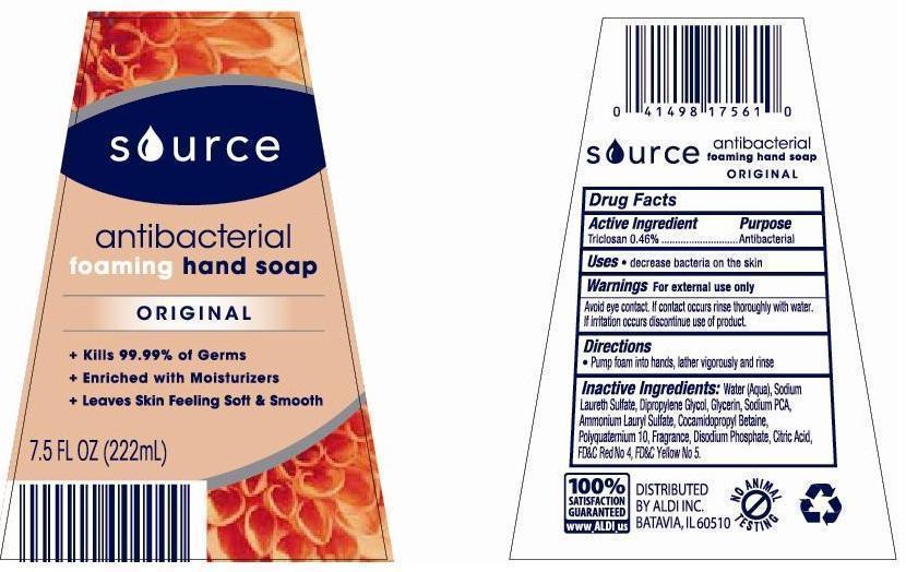 Source Antibacterial Foaming Hand Original | Triclosan Liquid Breastfeeding
