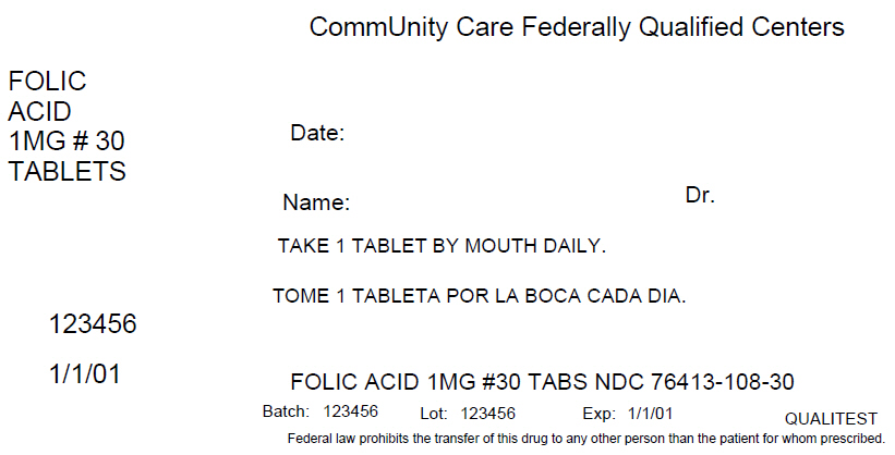 Folic Acid 1 Mg Breastfeeding