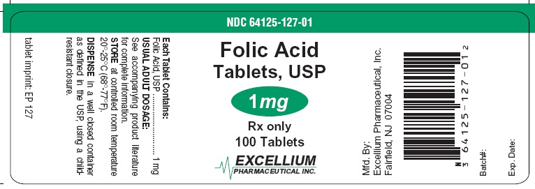 folic acid 1mg 100tabs