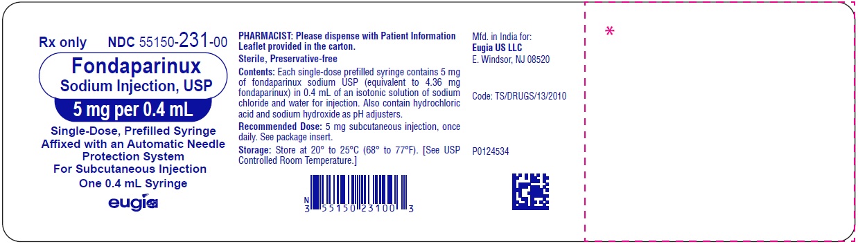 PACKAGE LABEL-PRINCIPAL DISPLAY PANEL - 5 mg per 0.4 mL - Prefilled Syringe Blister Pack Label