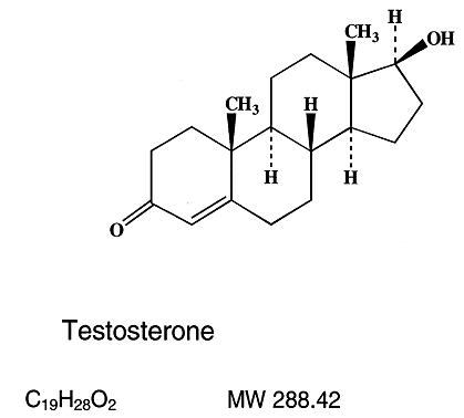 Testosterone USP Chemical Structure